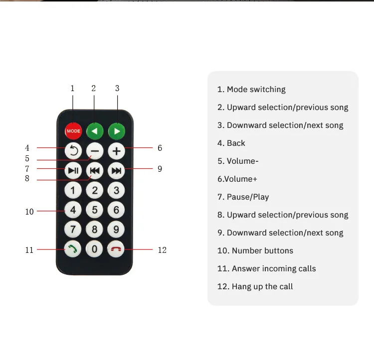 Car mp5 player, car android 4.3 inch large screen android display, navigation broadcast, mp4 remote dial 11
