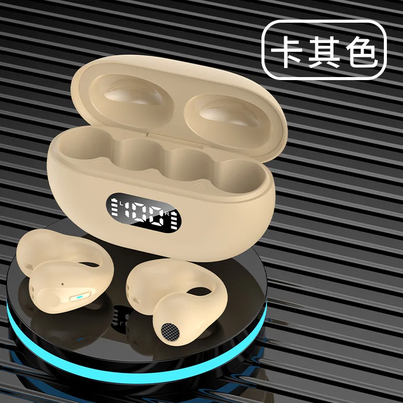 E-commerce popular M30 ear clip Bluetooth headset ultra-long battery life M47 does not enter the ear noise reduction bone conduc 9