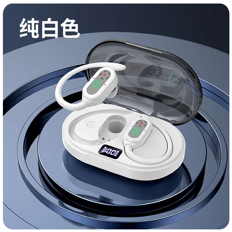 E-commerce popular M30 ear clip Bluetooth headset ultra-long battery life M47 does not enter the ear noise reduction bone conduc 5
