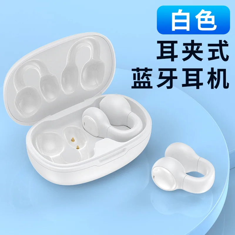 E-commerce popular M30 ear clip Bluetooth headset ultra-long battery life M47 does not enter the ear noise reduction bone conduc 11