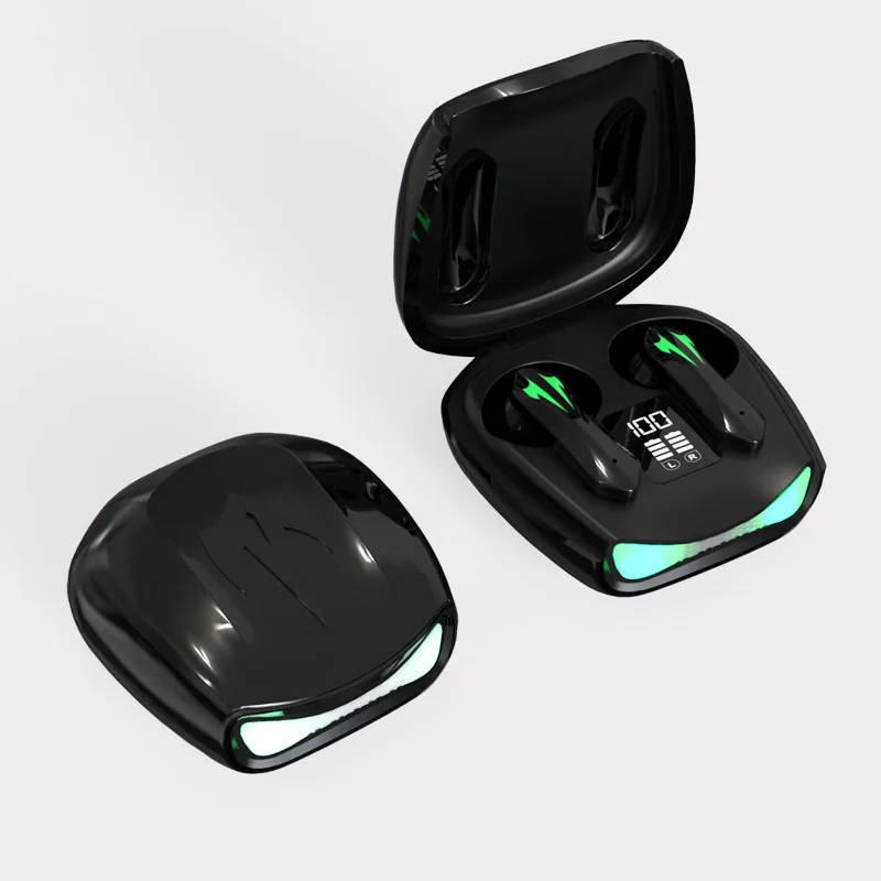 Le populaire casque Bluetooth supercar X16S est un casque de jeu TWS semi-intra-auriculaire à trois véritables affichages numériques et à réduction de bruit 5.3. 5