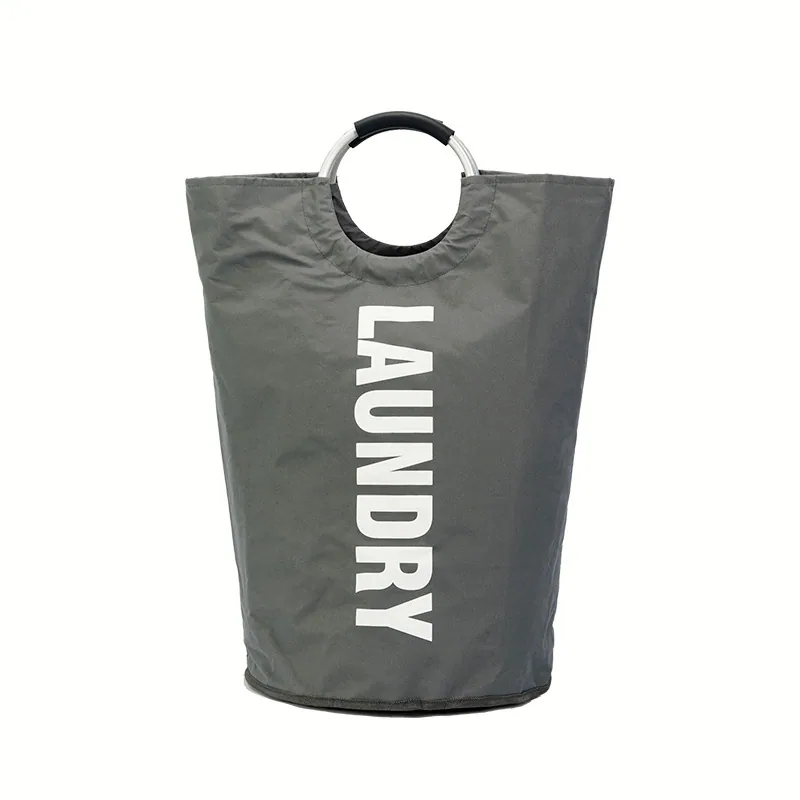 Cross-border new dirty clothes basket, household dirty clothes storage basket, large-capacity clothes toy storage bag, folding d 2