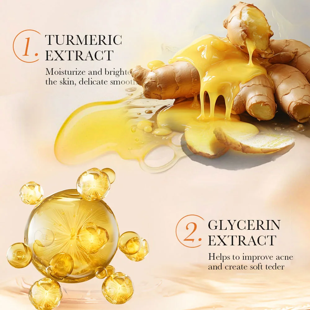 Cross-border hot products: Cross-border hot products: NivKaawi turmeric skin care cream, brightens skin tone, moisturizes and fa 17