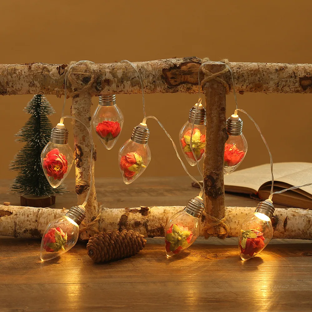 Cone christmas decoration lights led glowing lights to create an atmosphere christmas tree pendant holiday party decoration whol 3