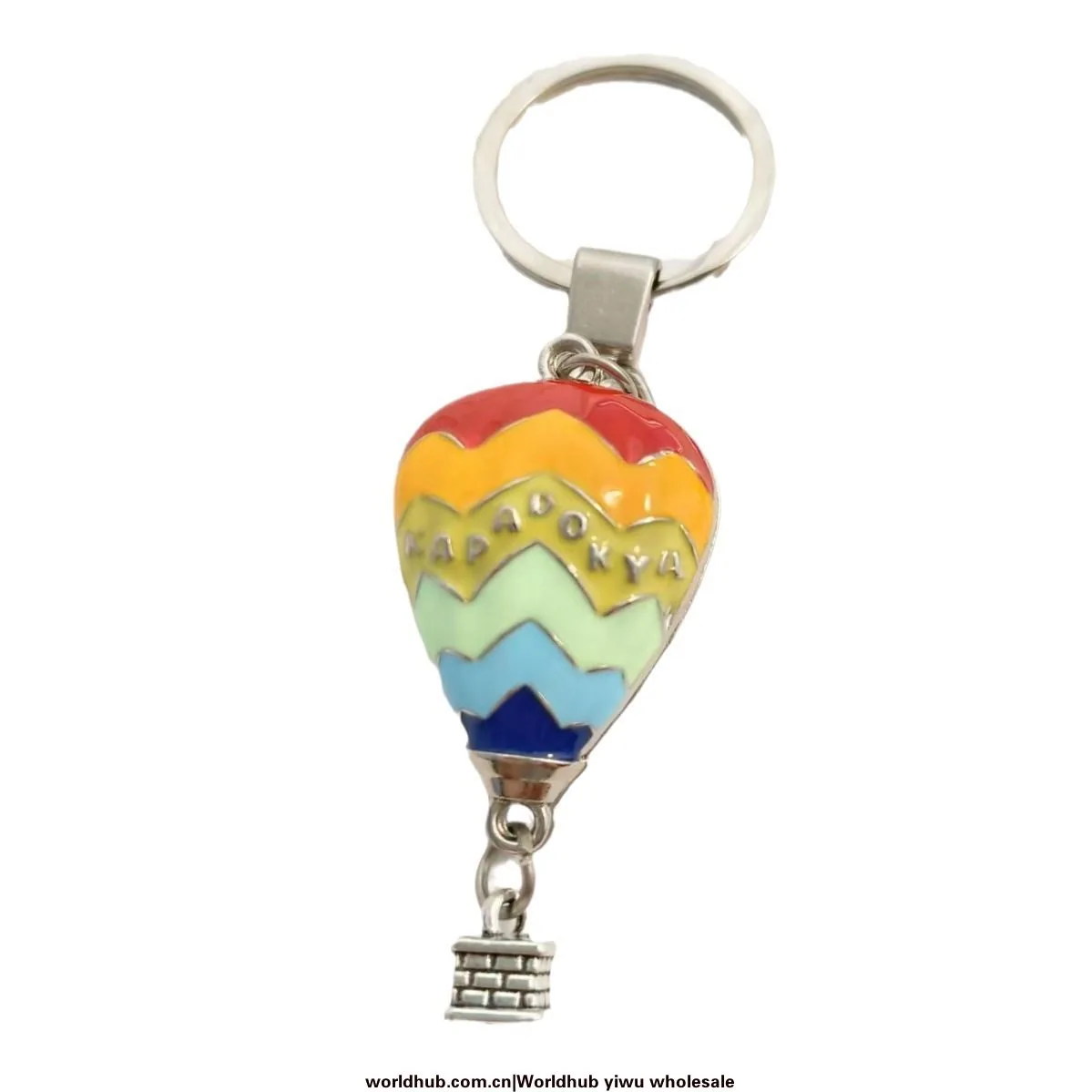 Creative Epoxy Turkey Hot Air Balloon Keychain Keychain Cappadocia