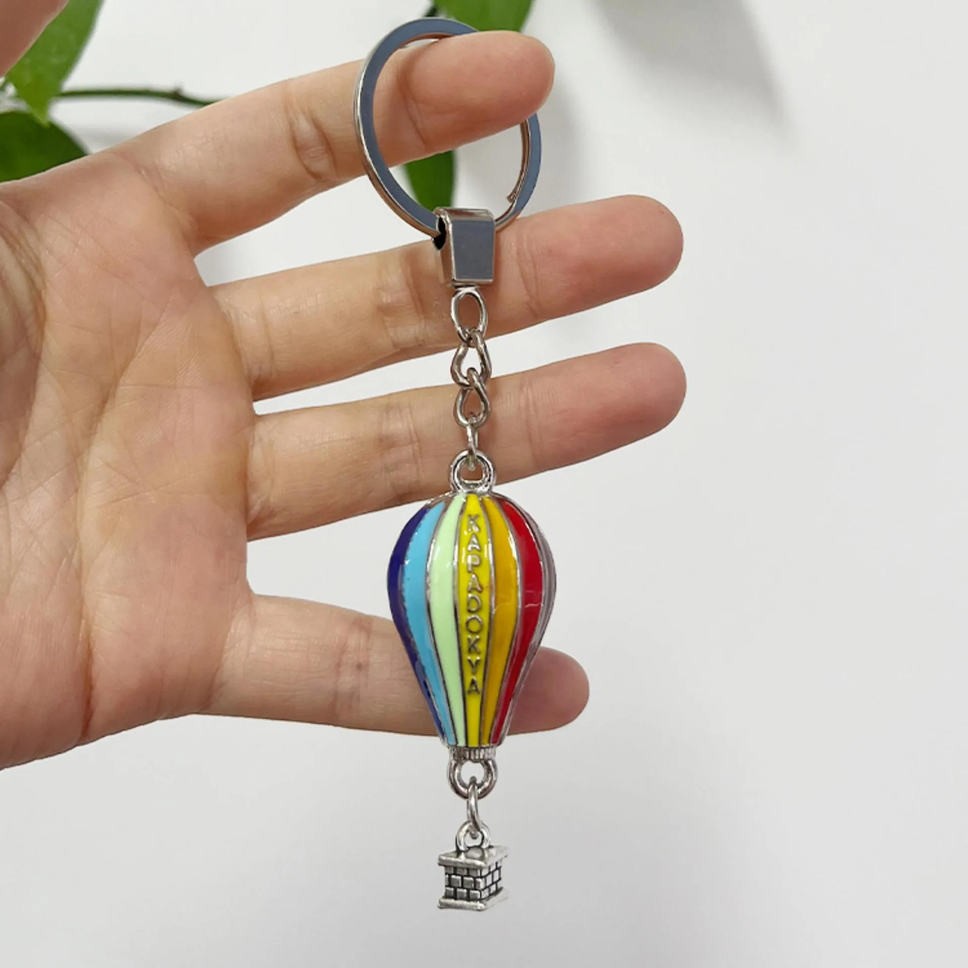 Creative Epoxy Turkey Hot Air Balloon Keychain Keychain Cappadocia 2