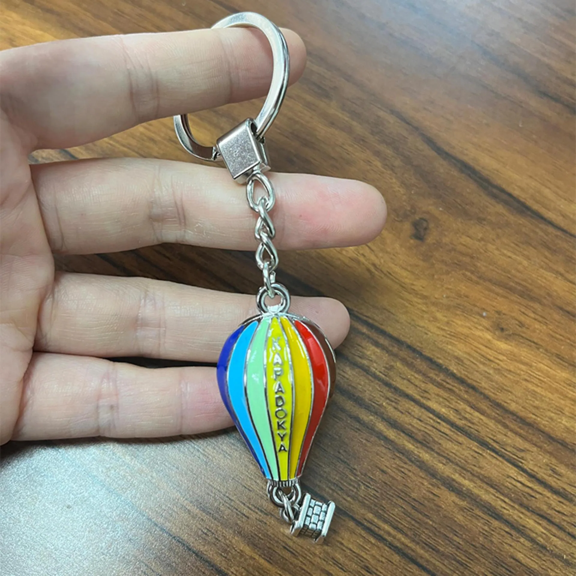 Creative Epoxy Turkey Hot Air Balloon Keychain Keychain Cappadocia 4