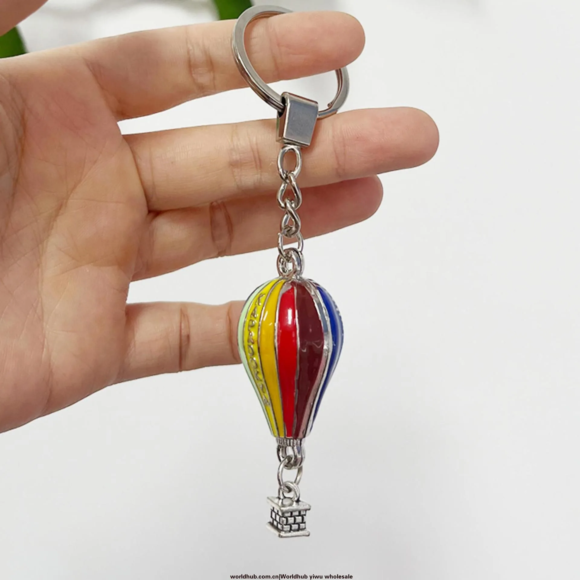Creative Epoxy Turkey Hot Air Balloon Keychain Keychain Cappadocia
