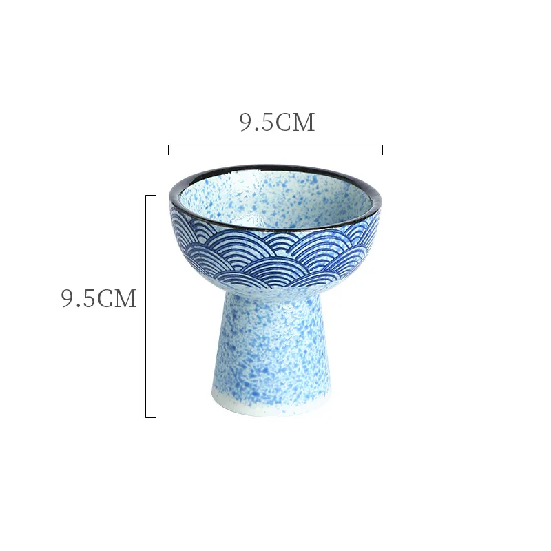 Japanese-style ice cream cups and bowls, tall bowls, ceramic creative snacks, sashimi dishes, dessert bowls 3