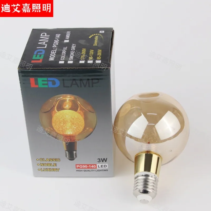 New light bulbs E27 Edison LED bulbs Removable glass bulbs 12