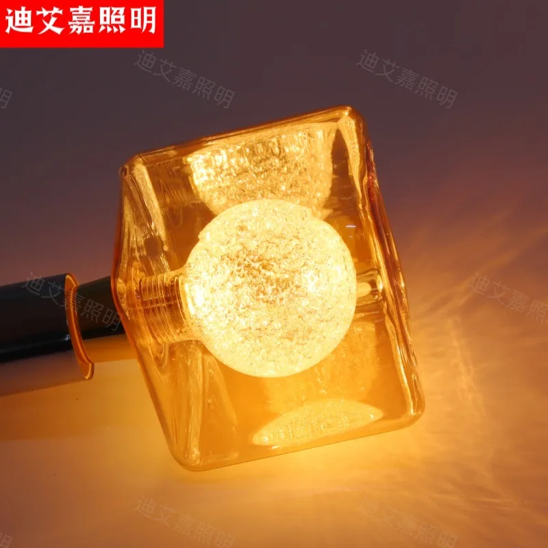 Square Bubble in Bulb E27 Edison Vintage LED Bulb Ball in Ball Bulb New light bulb 5