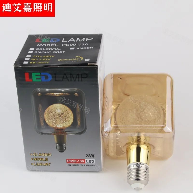 New Bulb in Bulb E27 Edison LED Bulb Removable Glass Bulb Bulb Bulb in Bulb Customized