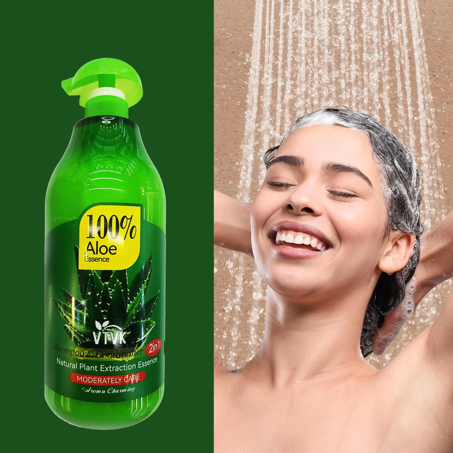 VTVK Hair 100% Honey Essence Shampoo & Conditioning 1500ml