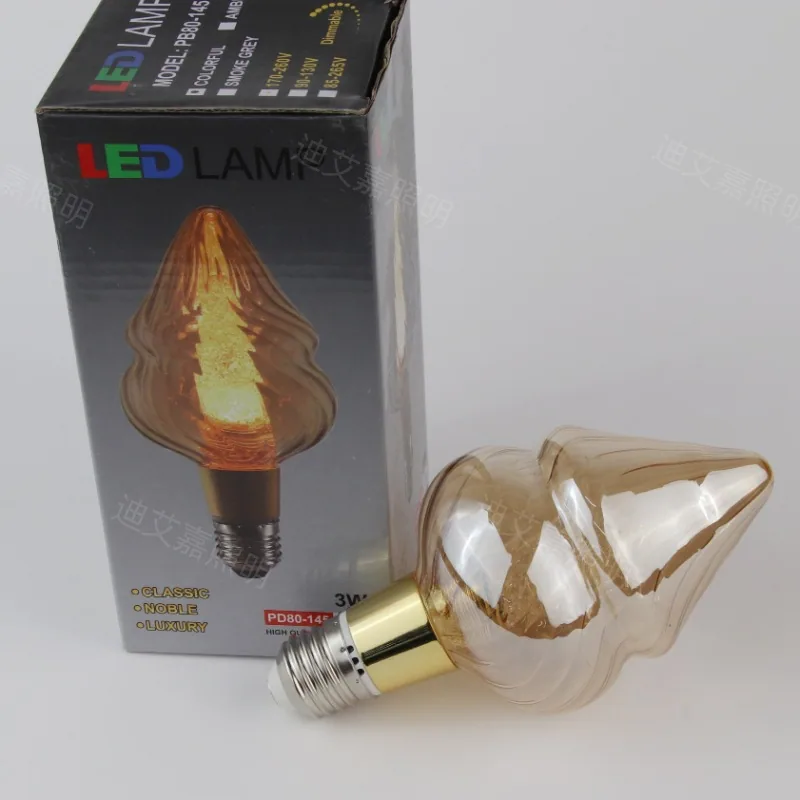 led bulb energy saving bulb medium bulb bulb E27 Edison LED bulb detachable glass bulb BULB customized 3