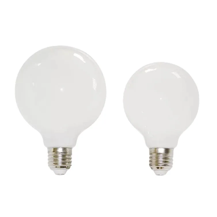 G95 Milk White Dragon Ball Bubble e27 Milk White Glass Bulb LED Bulb Warm White G80 Bulb G45 Magic Bean Bulb