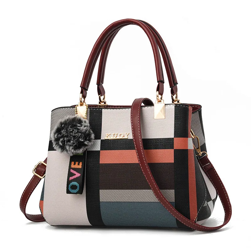 Womens Bag Factory New Fashion Big Bag One-Shoulder Crossbody Bag Womens Bag Handbag Bag Womens Foreign Trade Hit 2
