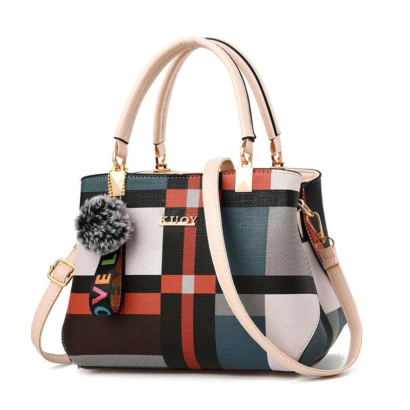 Womens Bag Factory New Fashion Big Bag One-Shoulder Crossbody Bag Womens Bag Handbag Bag Womens Foreign Trade Hit