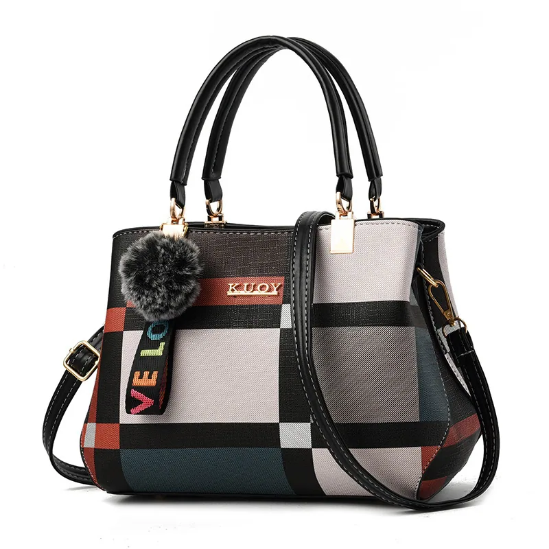 Womens Bag Factory New Fashion Big Bag One-Shoulder Crossbody Bag Womens Bag Handbag Bag Womens Foreign Trade Hit 4