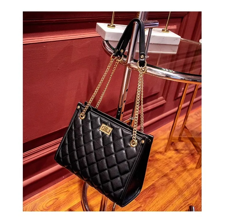 Fashionable casual large-capacity tote bag womens new 2024 large bag high-end niche commuter bag tide shoulder bag 21