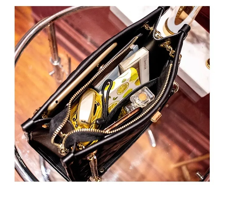 Fashionable casual large-capacity tote bag womens new 2024 large bag high-end niche commuter bag tide shoulder bag 12