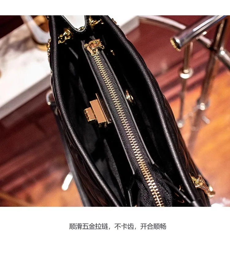 Fashionable casual large-capacity tote bag womens new 2024 large bag high-end niche commuter bag tide shoulder bag 29