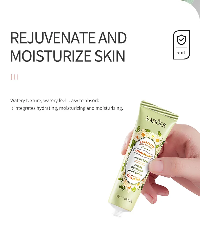 SADOER Avocado Hand Cream Multi Pack Display, Available in Multiple Colors