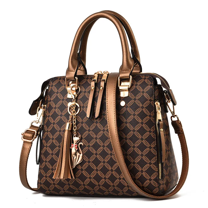 directly supply fashion ladies handbags, simple and versatile, large-capacity shell bags, one-shoulder crossbody womens bags 3