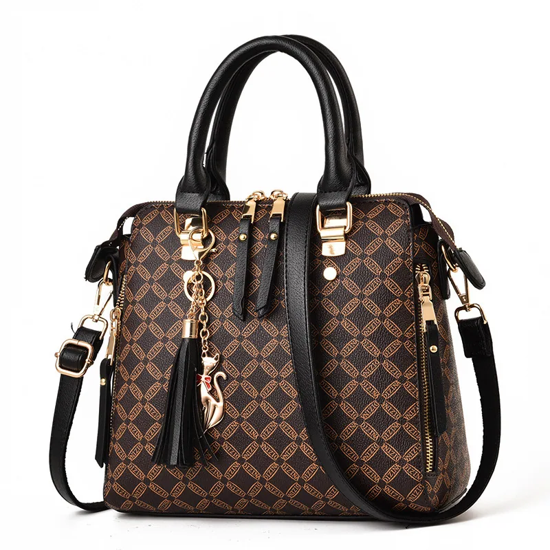 directly supply fashion ladies handbags, simple and versatile, large-capacity shell bags, one-shoulder crossbody womens bags 4