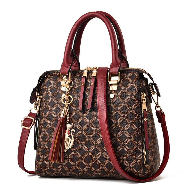 directly supply fashion ladies handbags, simple and versatile, large-capacity shell bags, one-shoulder crossbody womens bags