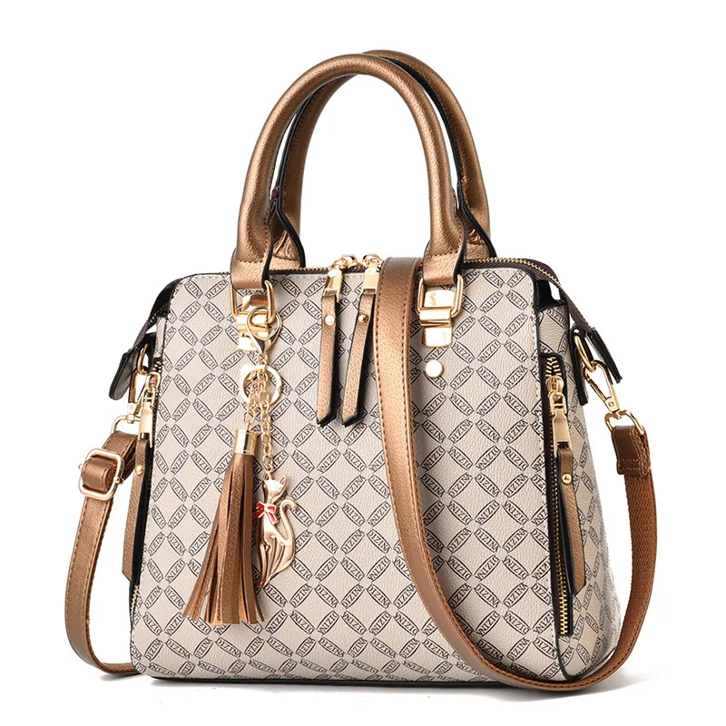 directly supply fashion ladies handbags, simple and versatile, large-capacity shell bags, one-shoulder crossbody womens bags 2