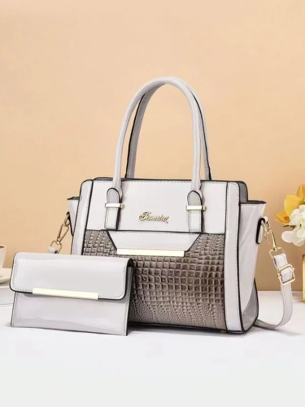 Womens Bag, Large Capacity Handbag, Womens Bag, New Ladys Bag, Textured One-Shoulder, Big Bag, Mom Bag 7