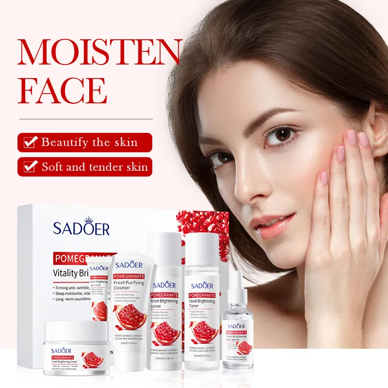 Use Scene of SADOER Pomegranate facial mask