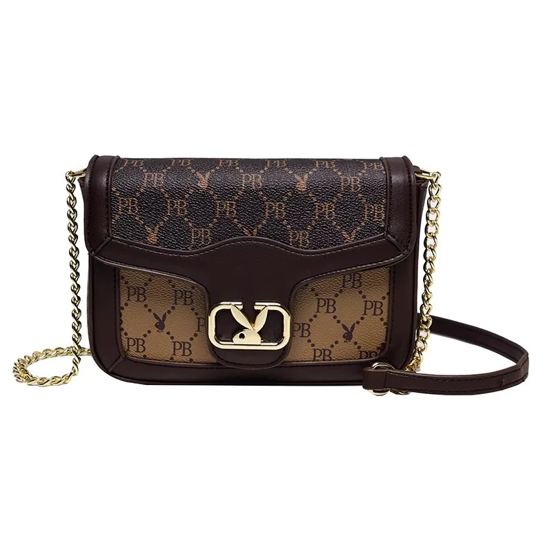 High-end texture bag 2024 new trendy bag bag womens foreign versatile ins niche crossbody bag fashion small square bag 3