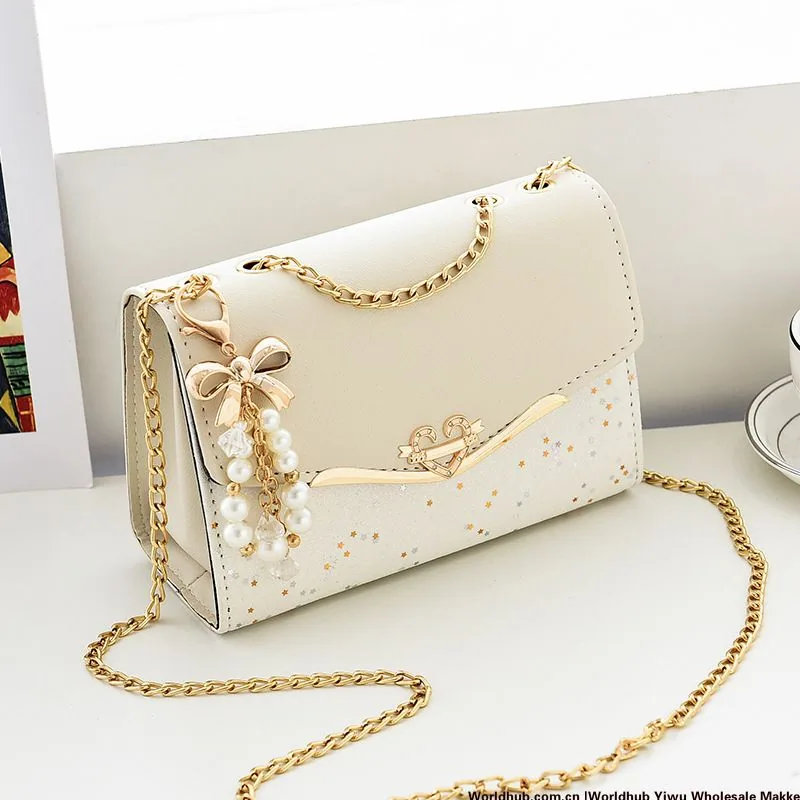 Bag womens new womens bag shoulder crossbody bag sequins fashion bag korean version womens shoulder bag mobile phone bag coin