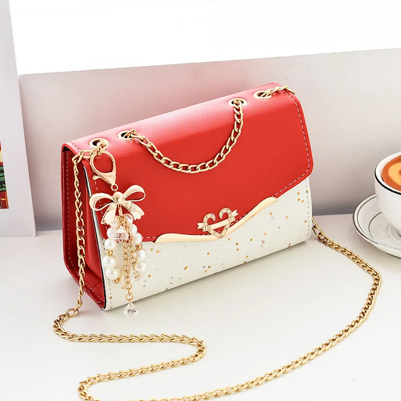 Bag womens new womens bag shoulder crossbody bag sequins fashion bag korean version womens shoulder bag mobile phone bag coin pu 4