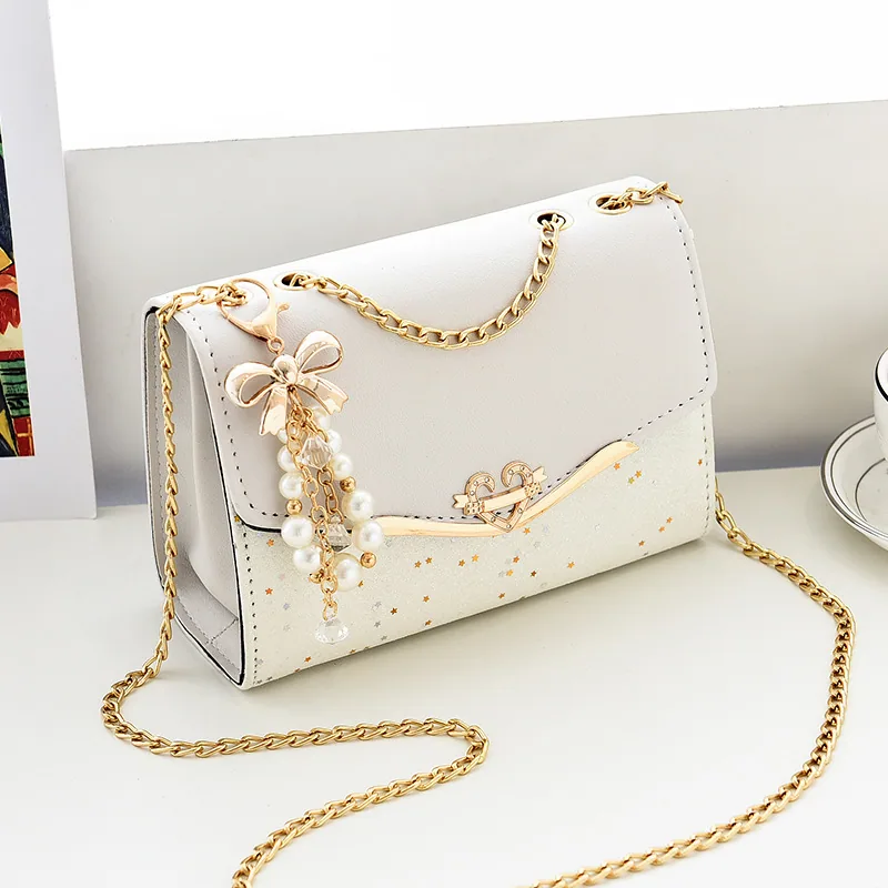 Bag womens new womens bag shoulder crossbody bag sequins fashion bag korean version womens shoulder bag mobile phone bag coin pu 3