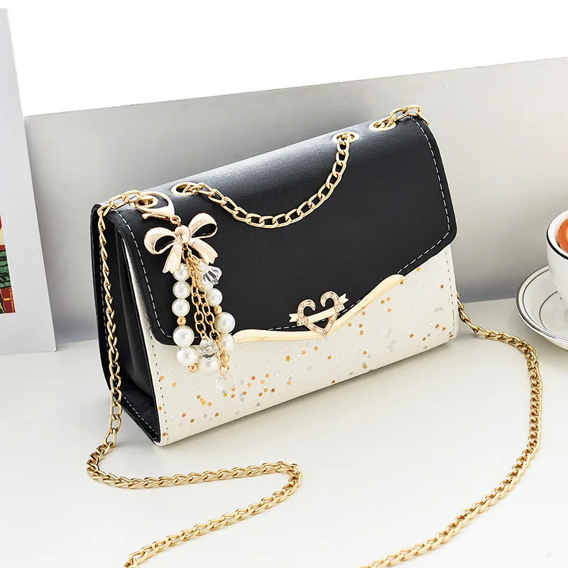 Bag womens new womens bag shoulder crossbody bag sequins fashion bag korean version womens shoulder bag mobile phone bag coin pu 2