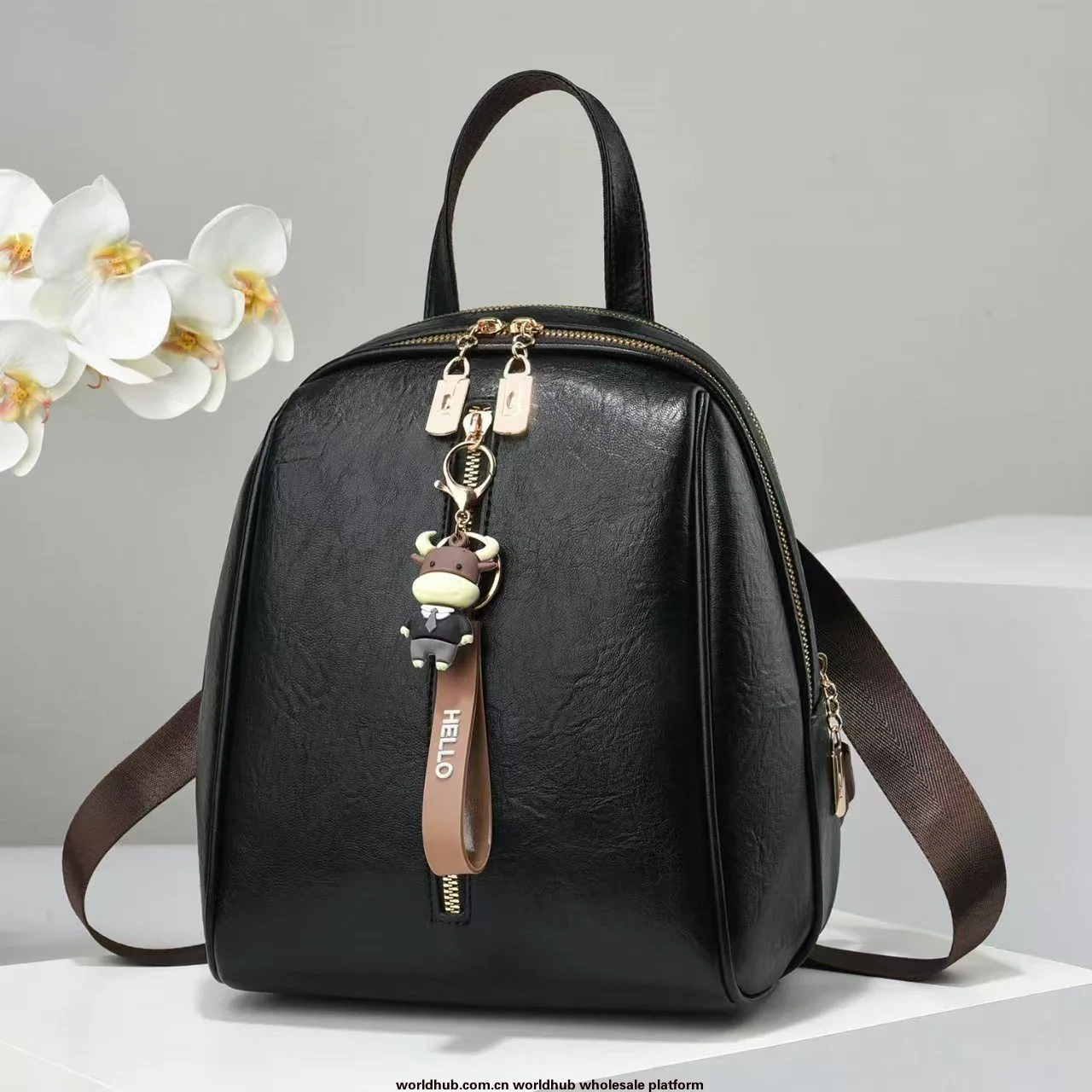 Backpack Womens 2024 New Summer Versatile Womens Casual Bag Bag Small Bag Commuter Travel Fashion Backpack Womens Bag