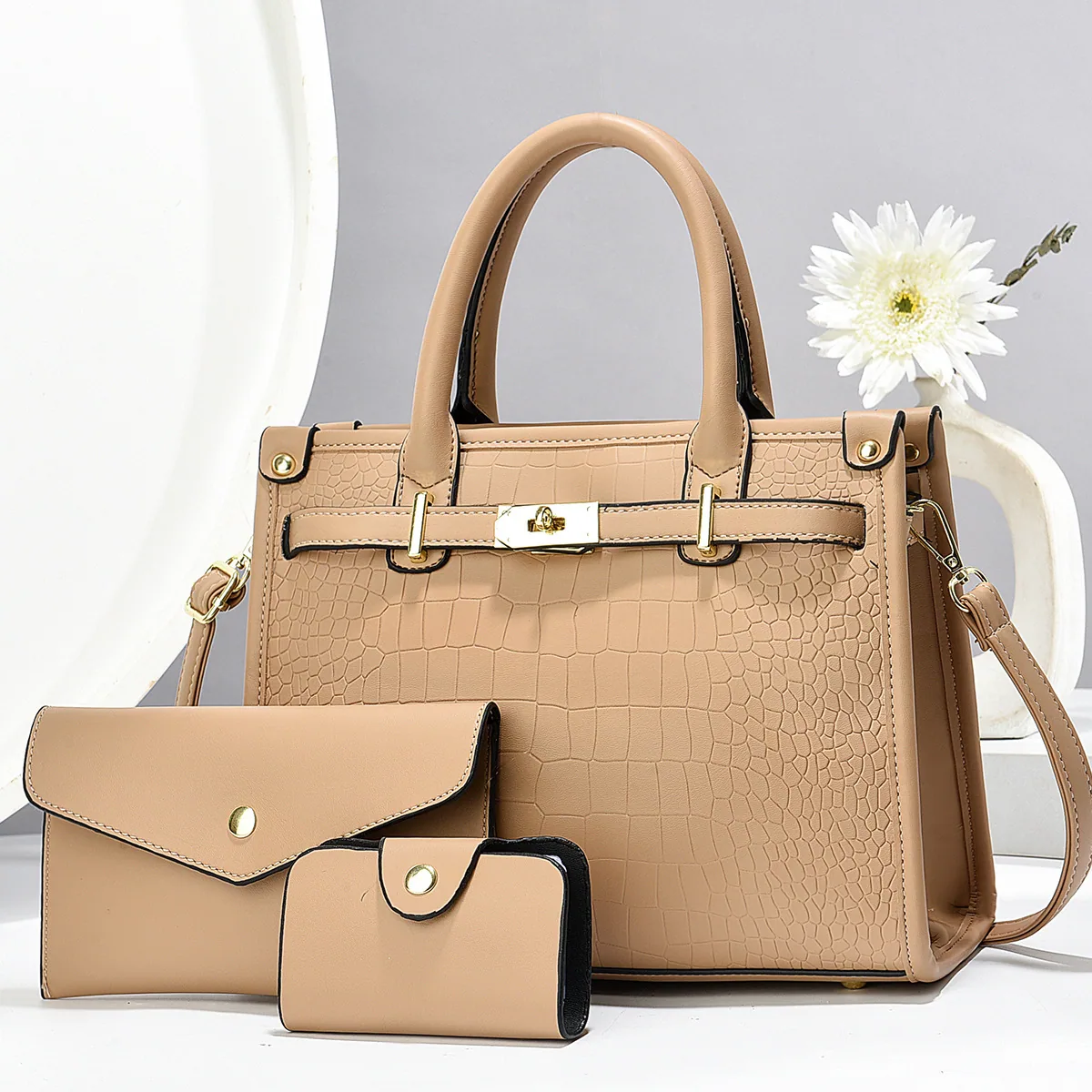 Handbag Explosive One-Shoulder Crossbody Bag Tide 2024 New Womens Crossbody Bag Fashionable Atmosphere Mom Bag Simple 6
