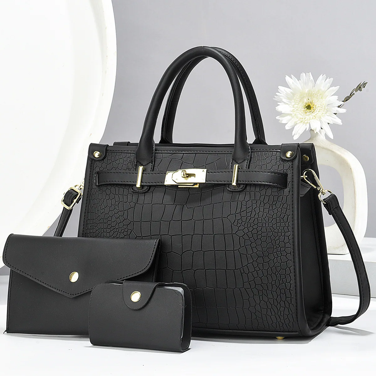 Handbag Explosive One-Shoulder Crossbody Bag Tide 2024 New Womens Crossbody Bag Fashionable Atmosphere Mom Bag Simple