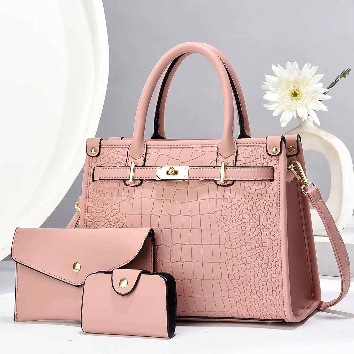 Handbag Explosive One-Shoulder Crossbody Bag Tide 2024 New Womens Crossbody Bag Fashionable Atmosphere Mom Bag Simple 7