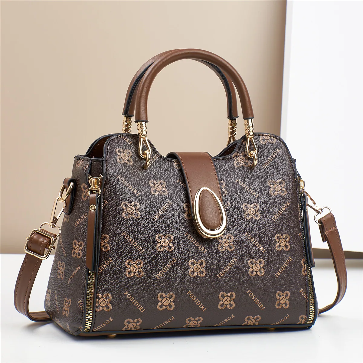 Handbag Explosive One-Shoulder Crossbody Bag Tide 2024 New Womens Crossbody Bag Fashionable Atmosphere Mom Bag Simple 2