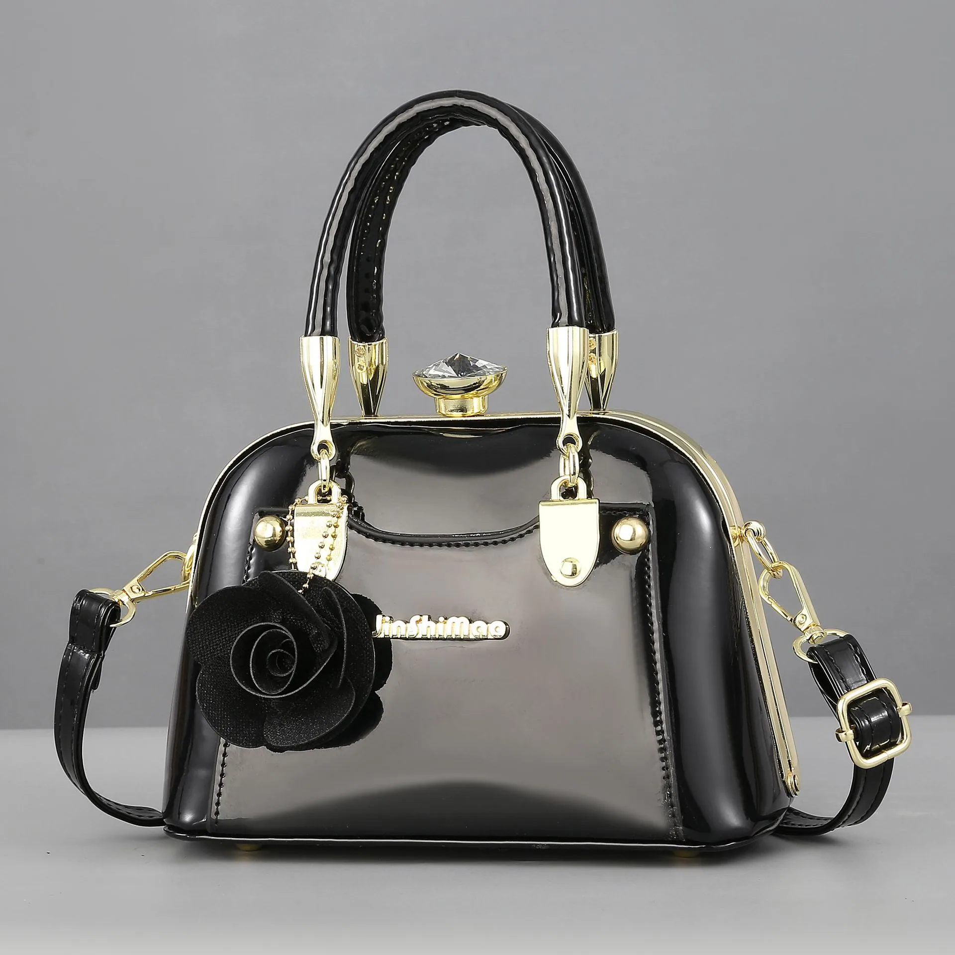 Taizhou womens bag trend, steel frame shell mini bag, crossbody bag, tide shoulder bag, cross-border style, factory direct sales 11