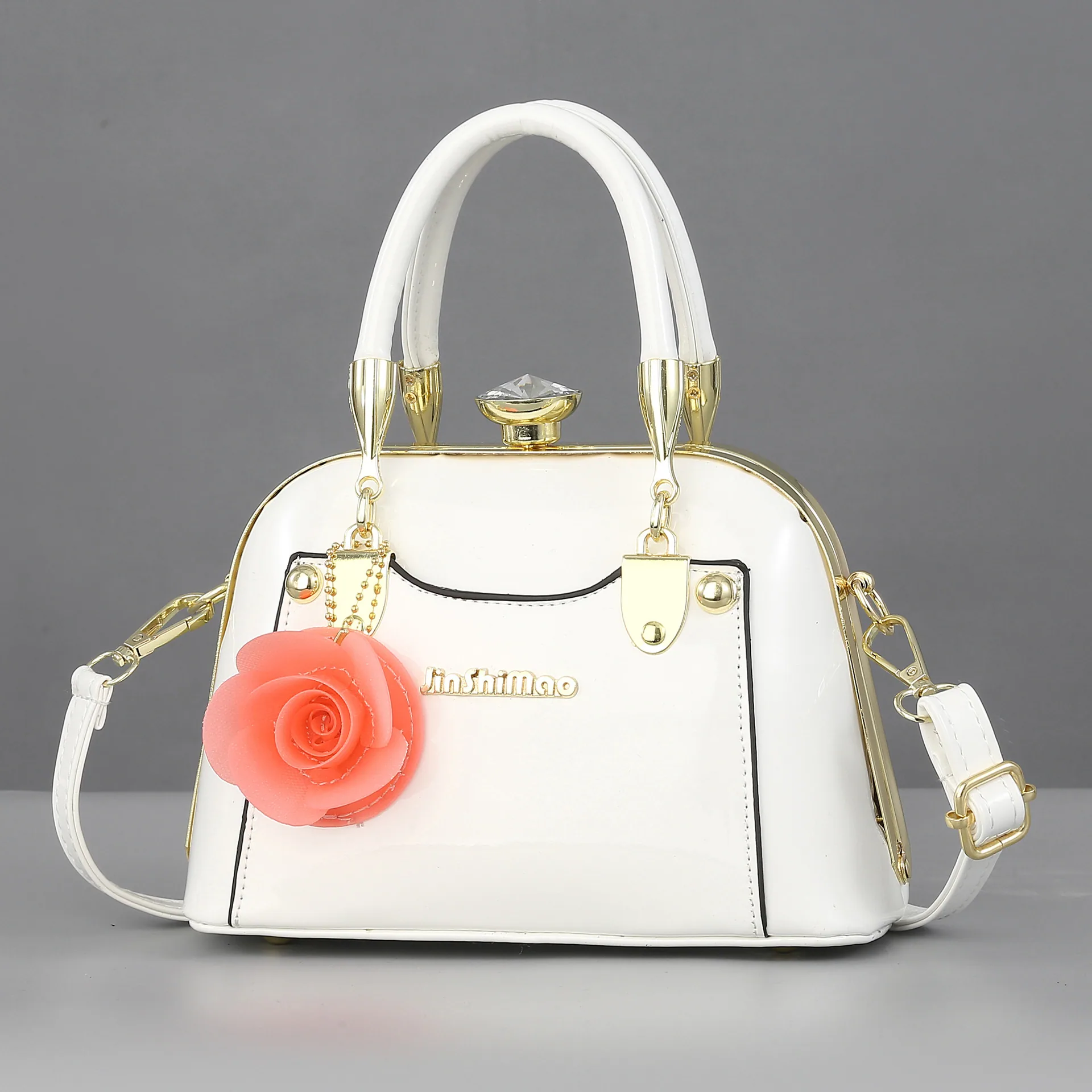 Taizhou womens bag trend, steel frame shell mini bag, crossbody bag, tide shoulder bag, cross-border style, factory direct sales 18