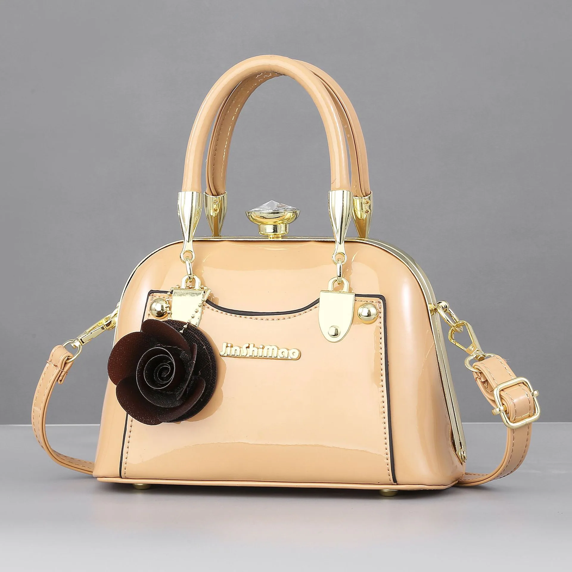 Taizhou womens bag trend, steel frame shell mini bag, crossbody bag, tide shoulder bag, cross-border style, factory direct sales 15