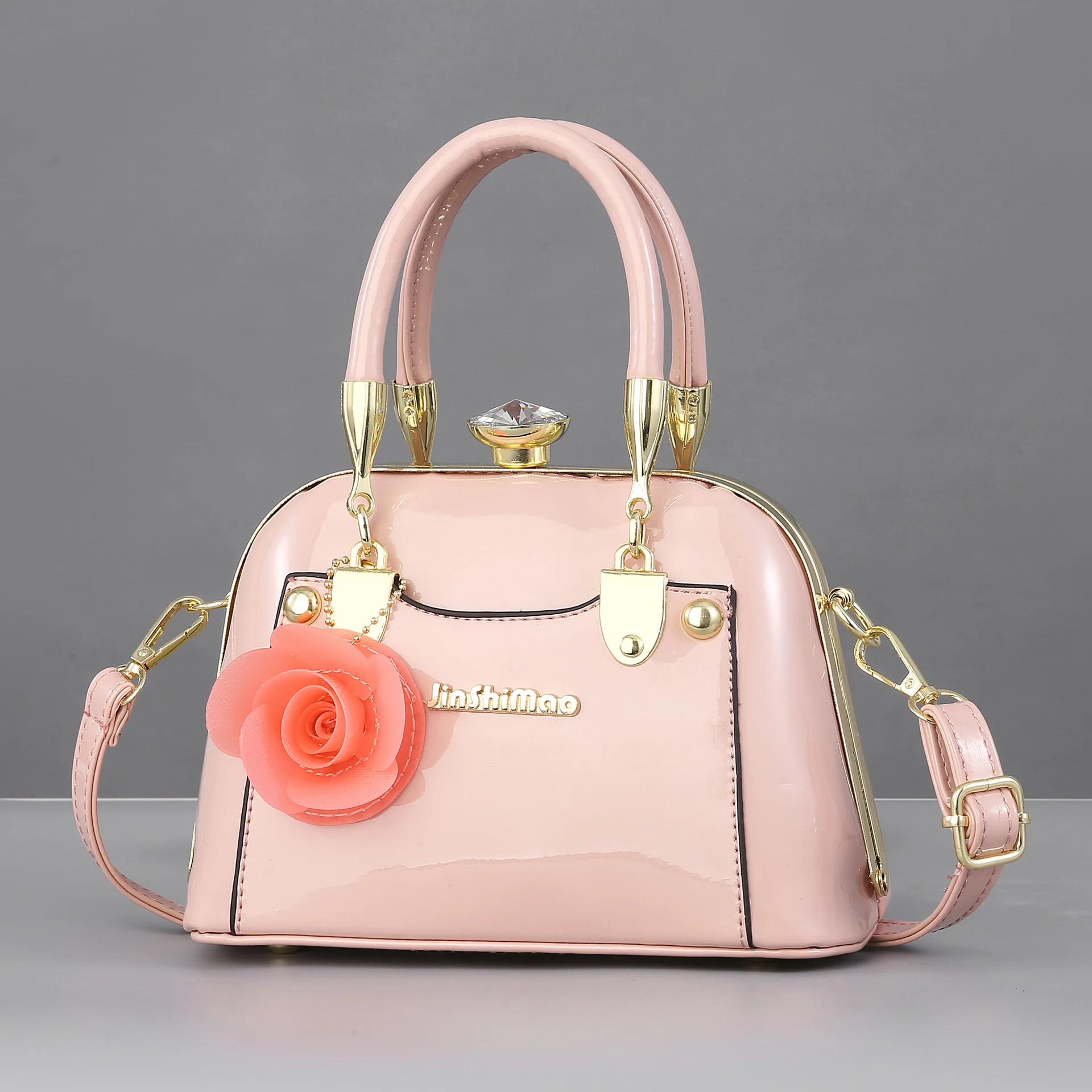 Taizhou womens bag trend, steel frame shell mini bag, crossbody bag, tide shoulder bag, cross-border style, factory direct sales 16
