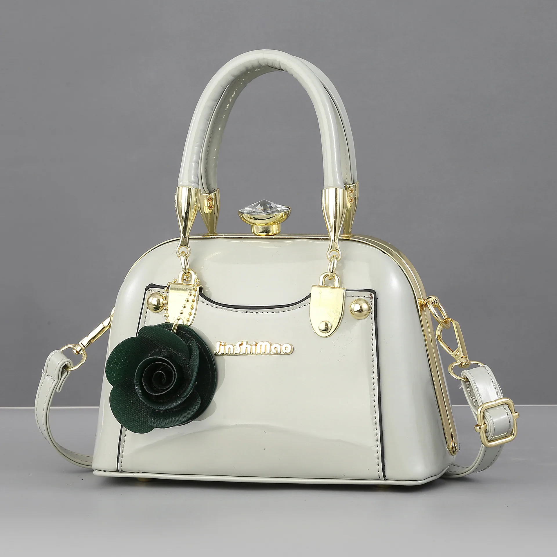 Taizhou womens bag trend, steel frame shell mini bag, crossbody bag, tide shoulder bag, cross-border style, factory direct sales 19