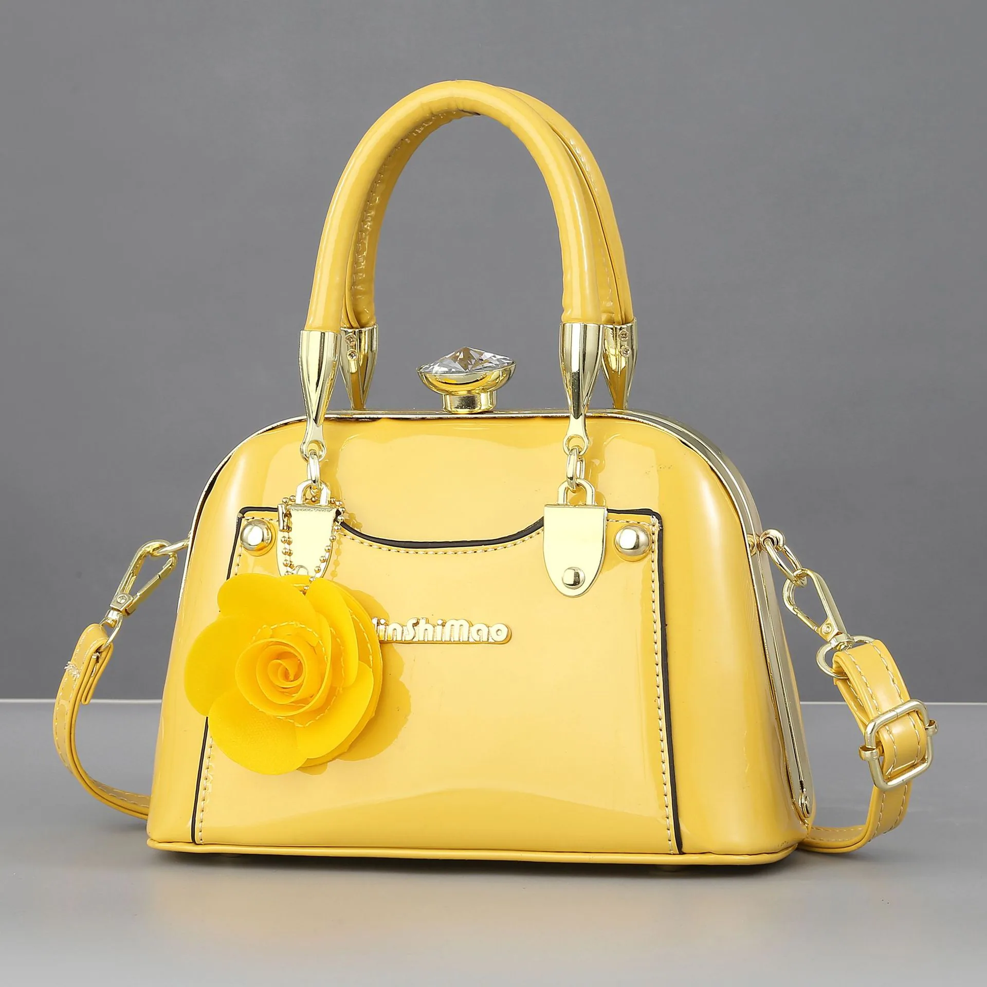 Taizhou womens bag trend, steel frame shell mini bag, crossbody bag, tide shoulder bag, cross-border style, factory direct sales 14