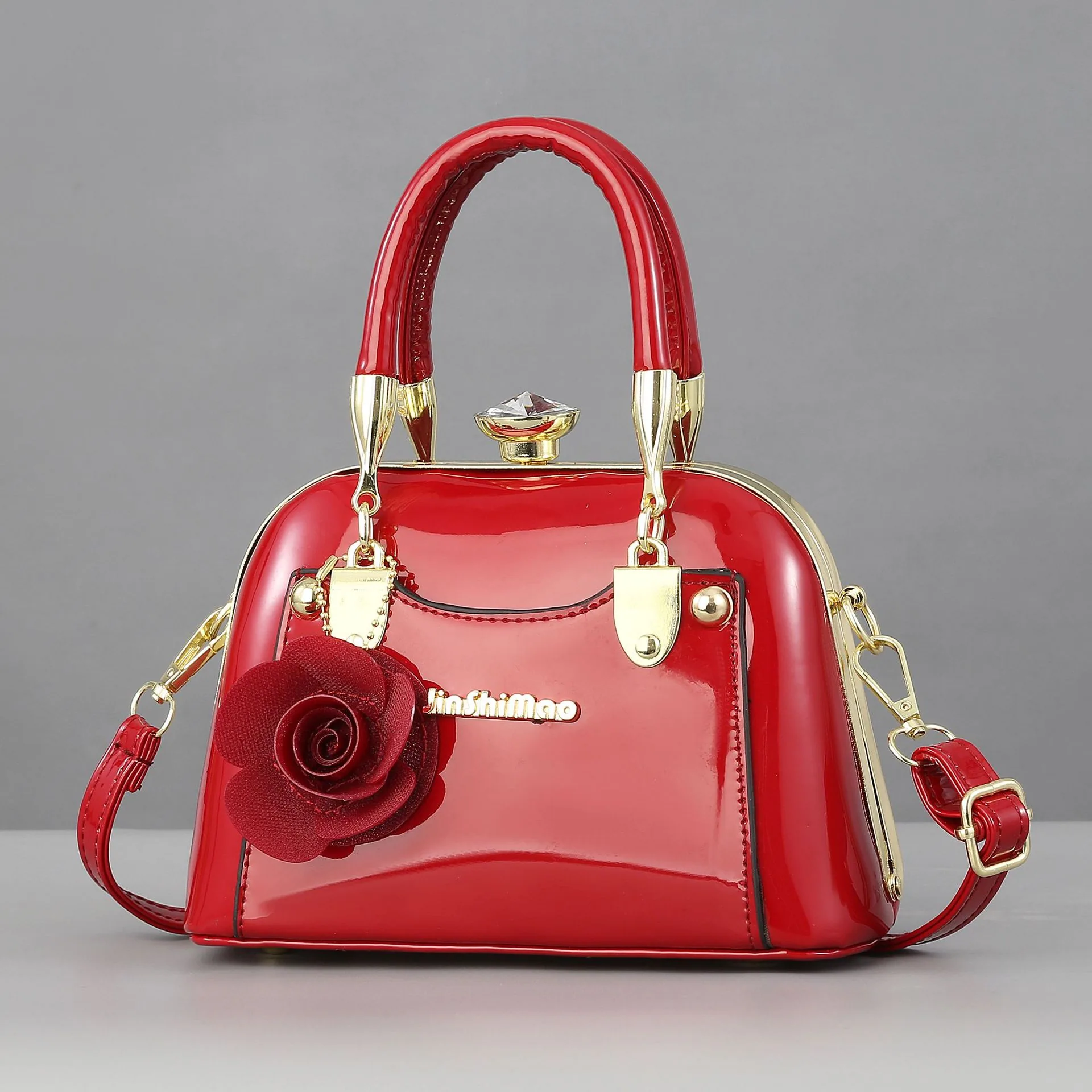 Taizhou womens bag trend, steel frame shell mini bag, crossbody bag, tide shoulder bag, cross-border style, factory direct sales 12
