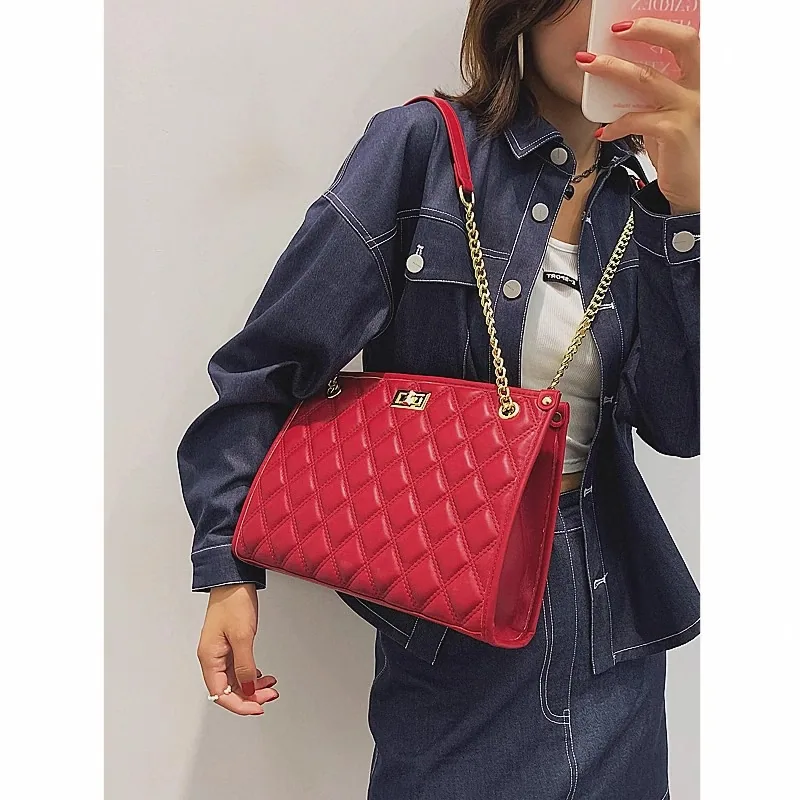Red Wedding Bag 2024 New Womens Bag Large Capacity Tote Bag Wedding Wedding Bag Female Bridal Bag 4